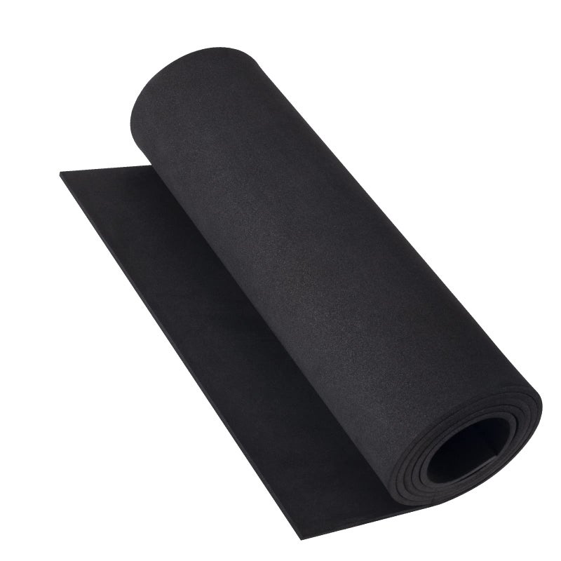 MEARCOOH Black Foam Sheets Roll, Premium Cosplay EVA Foam Sheetï¼Œ4mm Thick,59"x13.9",High Density 86kg/m3 for Cosplay Costume, Crafts, DIY Projects by MEARCOOHâ€¦ - Image 1