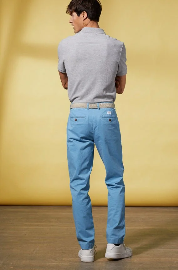 Vicomte A. Lorenzo Light Blue Chino Trousers