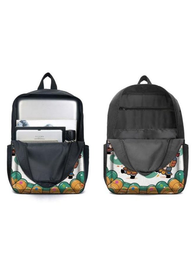 Bright Li Fire is a popular new interesting cartoon, fashionable and practical bag three-piece set (students, children, friends' outings, mountain climbing sports, etc. can be used) - 89 - Image 4