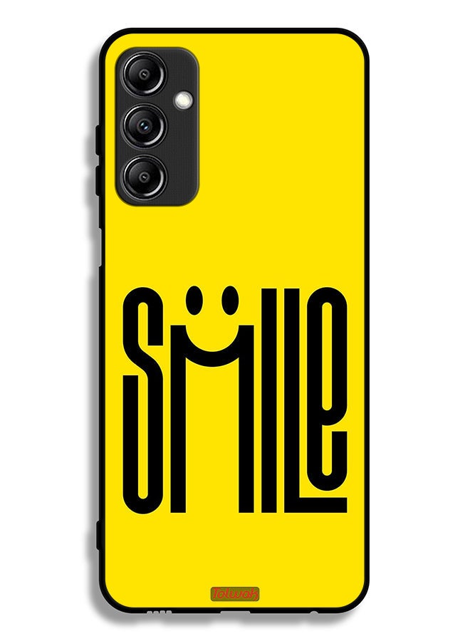 Tolwak Samsung Galaxy A14 5G Protective Case Cover Smile Art - Image 1