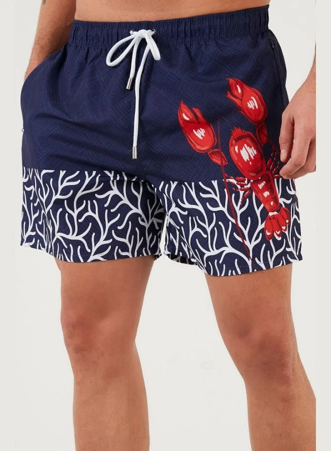 Buratti  Buratti Waist-Tied Swim Shorts with Pockets Swimsuit Short Men's SWIMSUIT SHORT 3800907 for Men | Best Price UAE