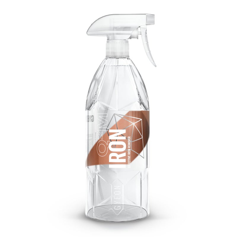 GYEON Q²M Iron - Iron Contamination Remover - Brake Dust u0026 Railway Dust Remover - pH-Neutral u0026 Safe - Strong Colour-Changing Effect - Fast-Reacting u0026 Efficient Cleaning Product (1000ml)