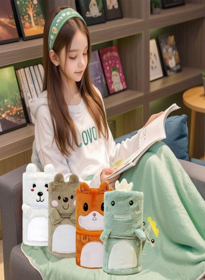 فوي دروب بطانية أطفال فائقة النعومة من فوي دروب، مناسبة للأطفال حديثي الولادة من الجنسين (100 سم × 80 سم)، مصنوعة من الصوف، خفيفة الوزن، لون أبيض. - Image 4