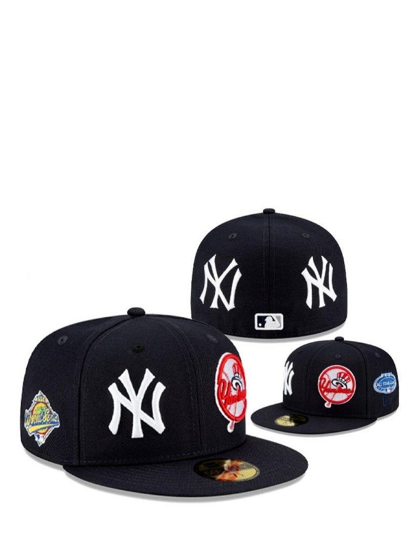 NEW ERA - NEW ERA New York Yankees World Series Commemorative Flat - Brim Baseball Cap - Image 1