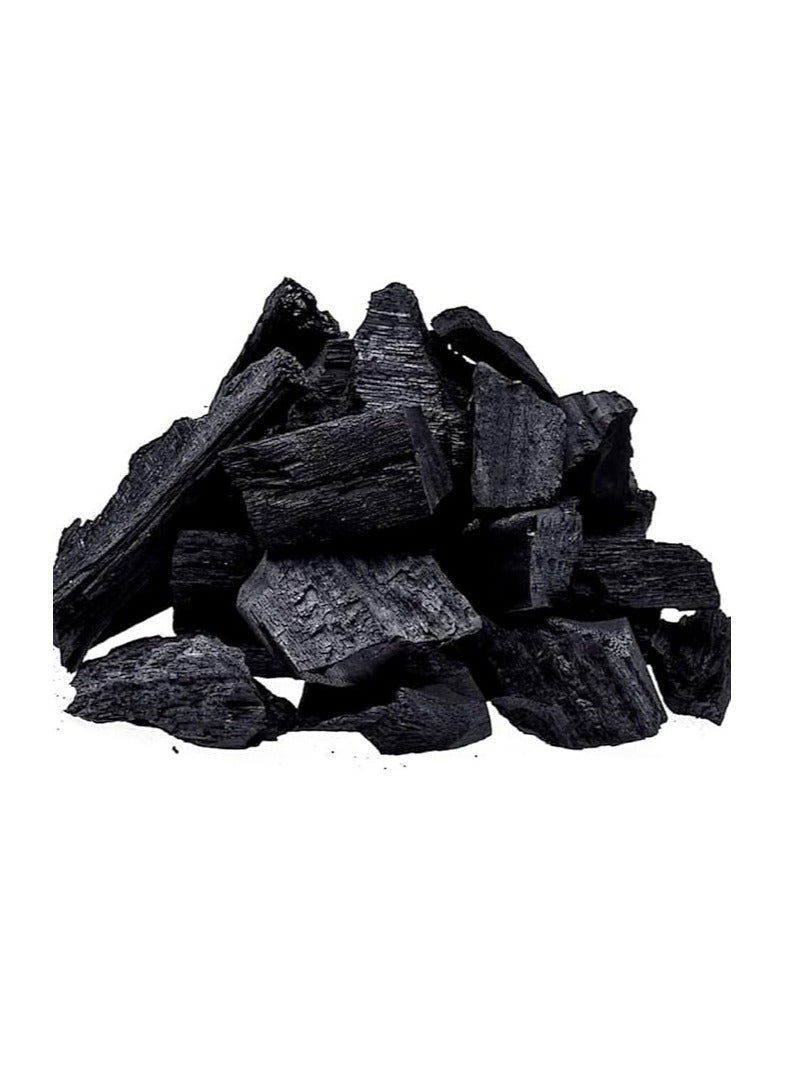 Natural Wood Charcoal for BBQ and Cooking – Long-Burning Lump Coal for Grilling, Home & Garden Use (0.5 kg)