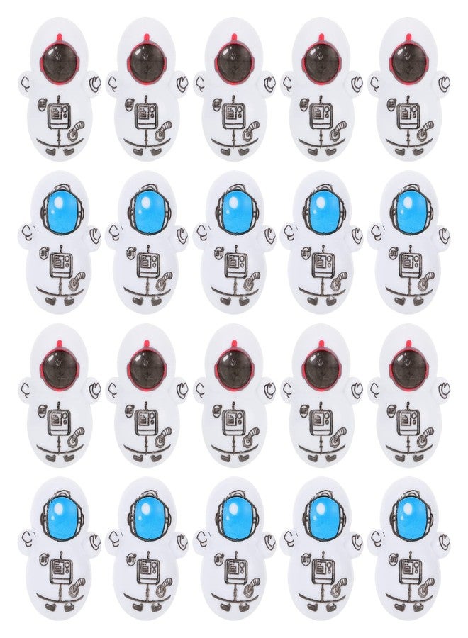 أموسفون 30 قطعة من ألعاب رولي بولي الكرتونية، رواد فضاء، ألعاب مصغرة، زينة داخلية للسيارة، مناسبة لحفلات رأس السنة الجديدة 2022 (ألوان متنوعة) - Image 1