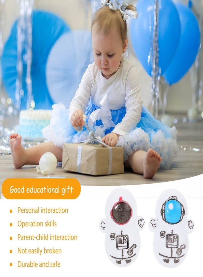 أموسفون 30 قطعة من ألعاب رولي بولي الكرتونية، رواد فضاء، ألعاب مصغرة، زينة داخلية للسيارة، مناسبة لحفلات رأس السنة الجديدة 2022 (ألوان متنوعة) - Image 2