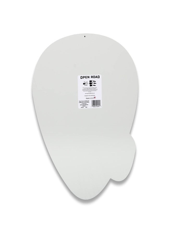 Open Road Brands Fender Guitar Shop Pick-Shaped Metal Sign - Vintage Fender Sign for Music Room or Man Cave - Image 3