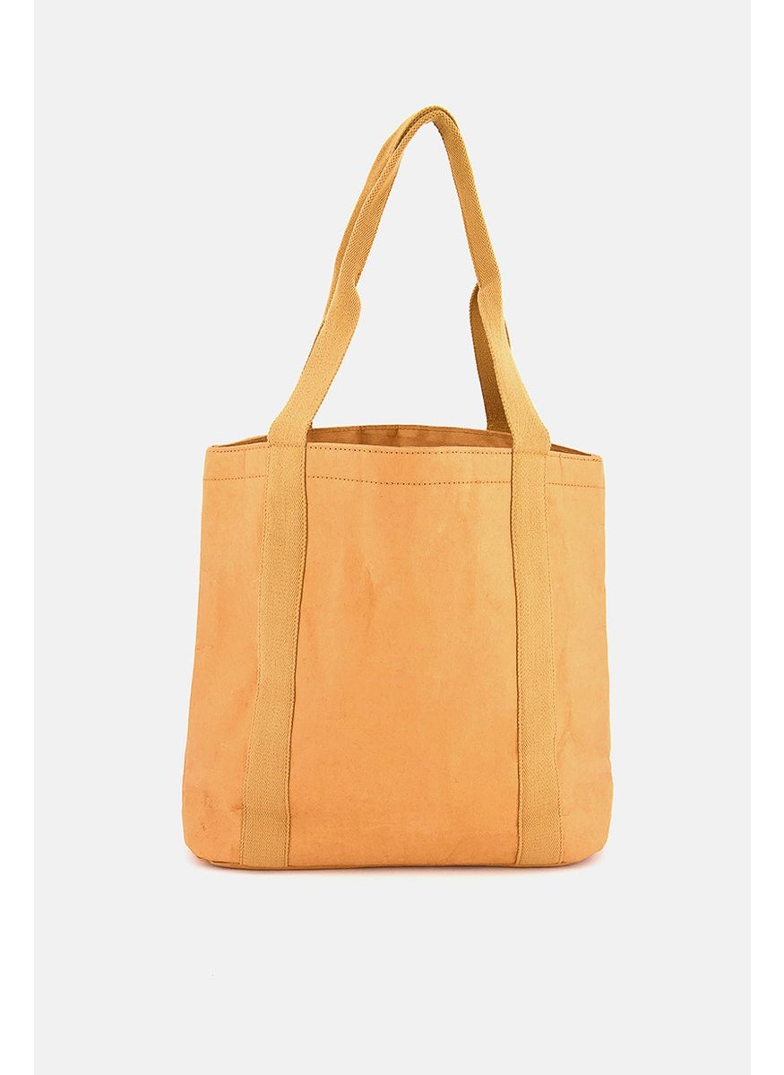 Tchibo Women Paper Shopping Bag 40 L x 27 H x 15 W cm, Brown  - Image 1