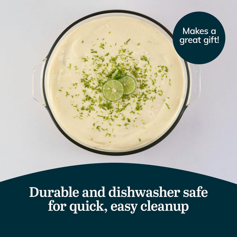 Libbey Baker's Basics Glass Casserole Dish with Cover, 3-quart - Image 5