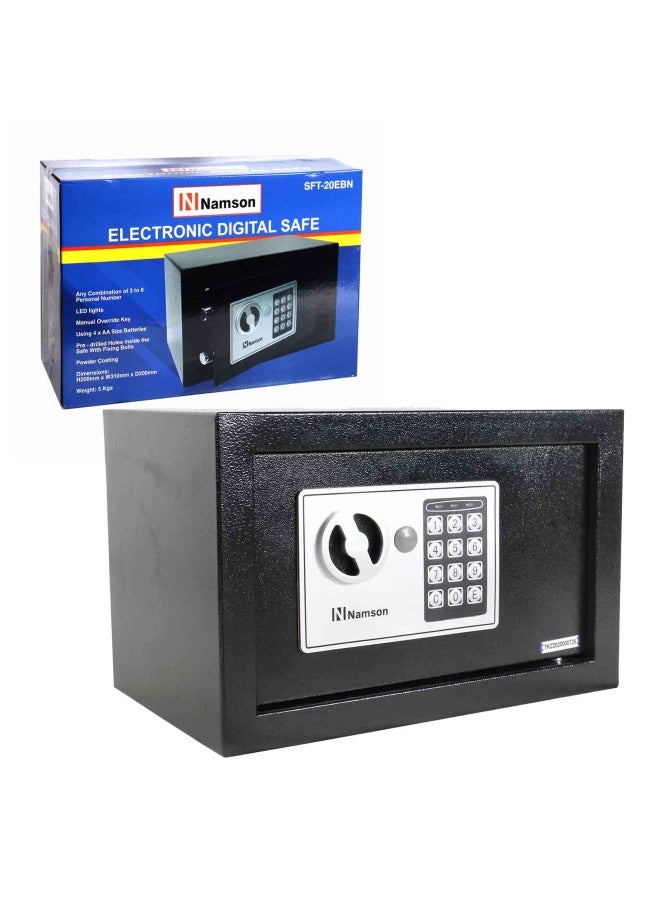 NAMSON صندوق أمان رقمي إلكتروني H200*W310*D200 مم Sft-20Ebn - Image 4
