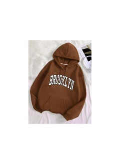 Women Hoodie - Brown