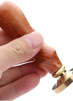 Y&D Wax Seal Stamp Elegant Rose Brass Heads and Classic Wooden Handle Sealing Sticks for Invitations Cards Wedding  - Image 5