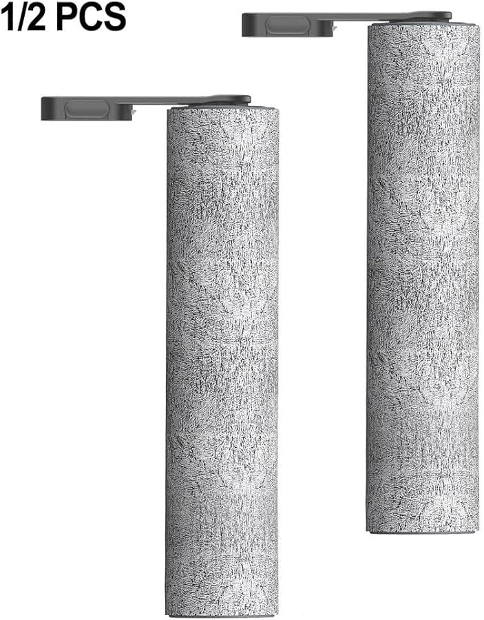 2 قطعة فرشاة أسطوانية بديلة لمكنسة تينيكو آي فلور واي 2 المبللة والجافة - Image 5