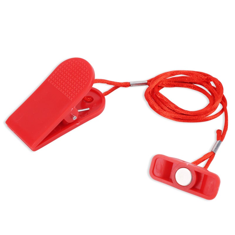 Gosknor Treadmill Magnet Safety Key, Magnetic Safety Switch Universal Treadmill Emergency Stop Magnet for Most Treadmills Running Machines Replacement Accessories (Rectangle) - Image 1