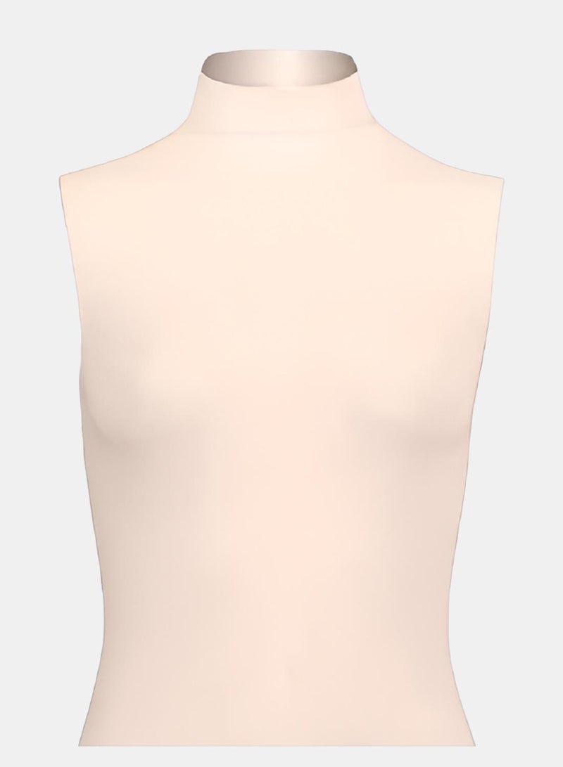 Silvy Lycra Wave High Neck Sleeveless Bodysuit Underwear - Image 2