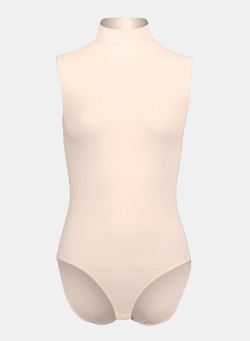 Silvy Lycra Wave High Neck Sleeveless Bodysuit Underwear - Image 1