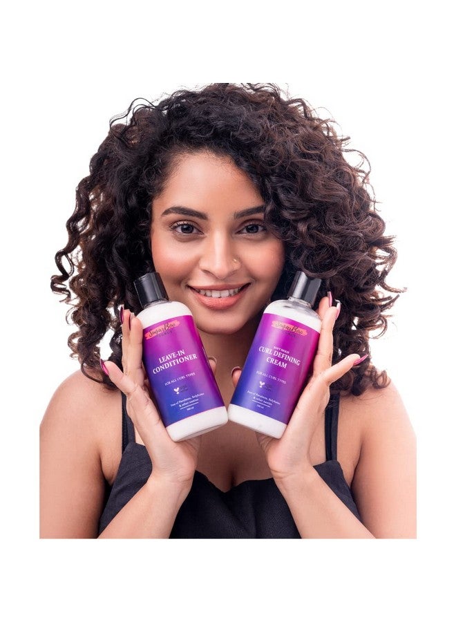 شوجر بو مجموعة كريم Curls Stylers Duo (300 مل) للشعر الجاف والمجعد والمتموج والمجعد. نباتي وخالٍ من البارابين والكبريتات والمواد الضارة الأخرى - Image 3