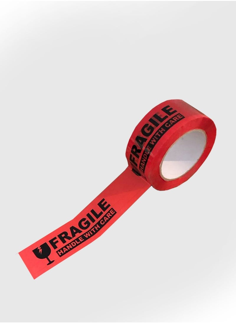 Generic Fragile Tape 2Pack 200m Heavy Duty provides both sealing and fragile sticker  - Image 3