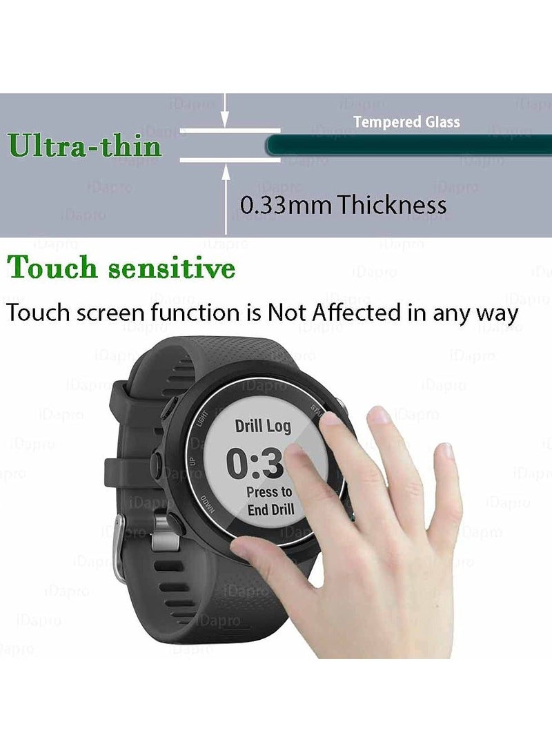 Premium Screen Protector for Huawei Watch GT 4 46mm Tempered Glass Film Guard Cover Genuine Glass One Push Super Easy Installation (4Pack) - Image 3
