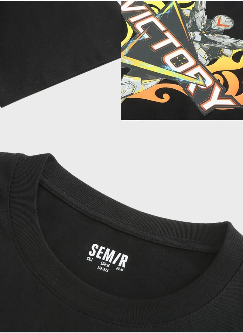 SEMIR Crew Neck Short Sleeves T-Shirt