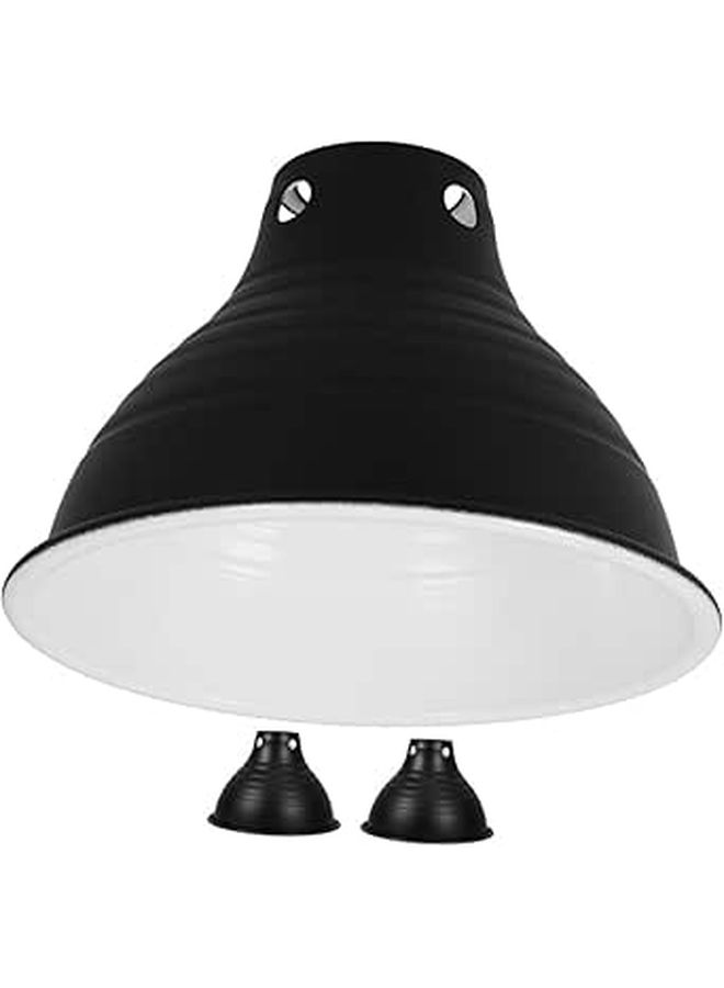 3pcs Reptile Lamp Shade Iron Heat Cover Enhanced Brightness Reflective Design Durable - Image 1