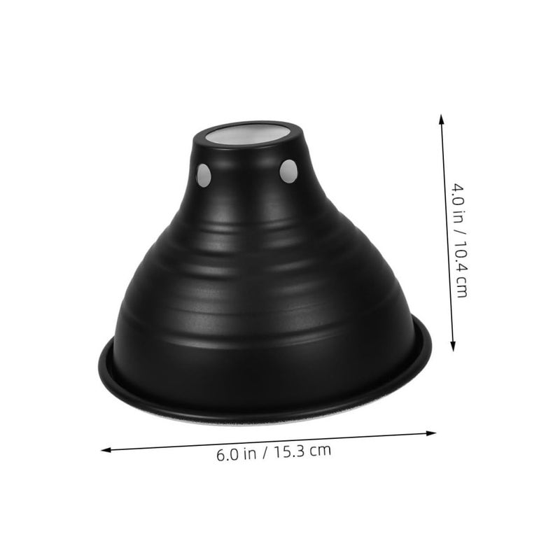3pcs Reptile Lamp Shade Iron Heat Cover Enhanced Brightness Reflective Design Durable - Image 3