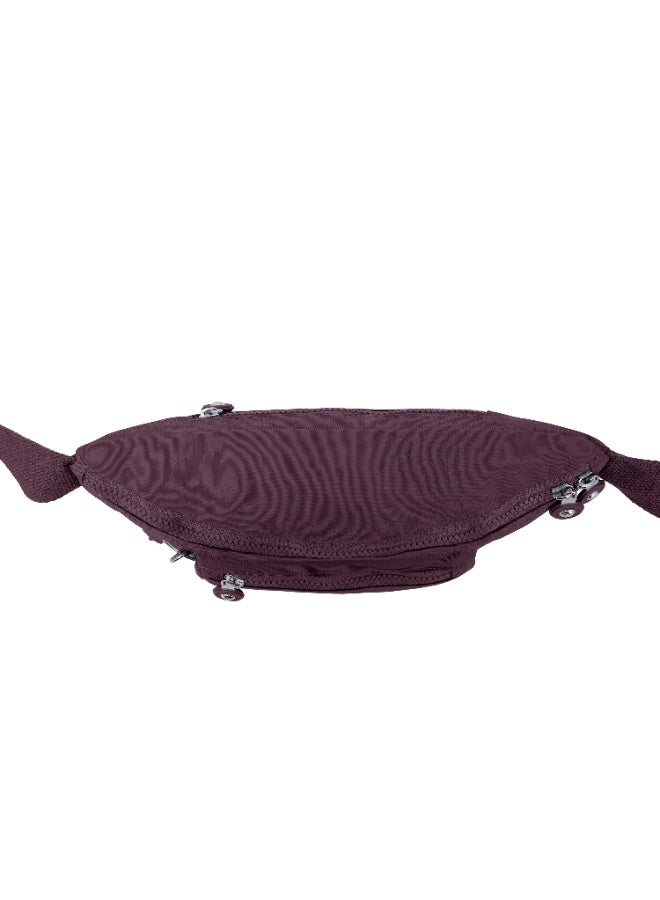 حقيبة خصر – مقاومة للماء، حزام قابل للتعديل، جيوب متعددة – بورجوندي – BSD-KP021