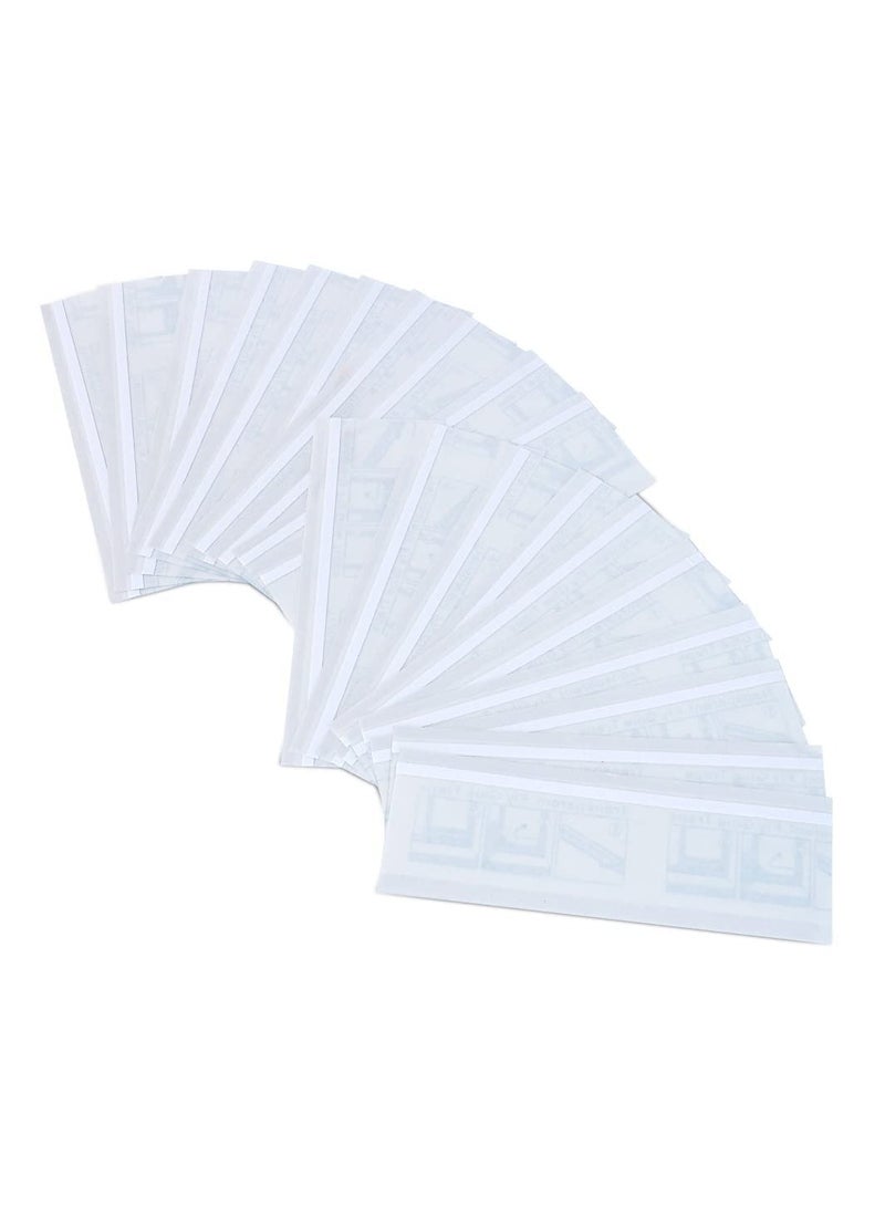 Excefore 30 عبوة مصائد الذباب للنوافذ الداخلية، شرائط لاصقة ورقية للذباب، مصيدة ذباب شفافة للنوافذ للمنزل - Image 1