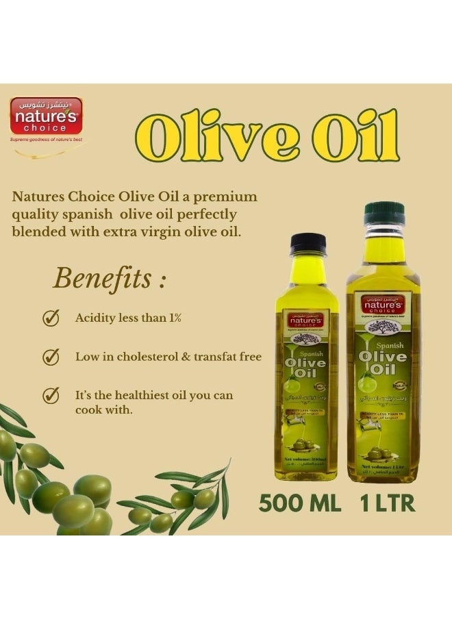 Natures Choice Olive Oil 1Ltr - pzsku/Z00EE5F8697EF8A4E73C1Z/45/_/1739563906/39a851bf-c492-4da8-a120-1f9f5033965b