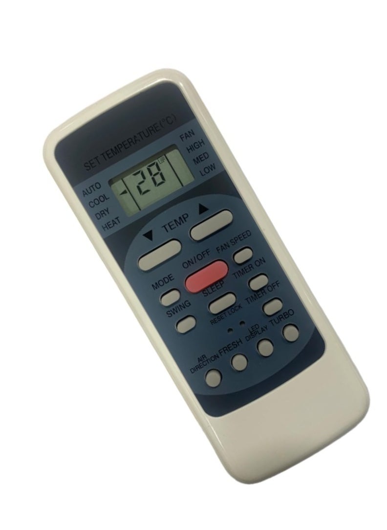 AC Remote No. 12 (No Backlight), Compatible/Replacement for Godrej AC Remote Control – Exact Match for Godrej Air Conditioners – Simple, Reliable, Full Functionality Restored