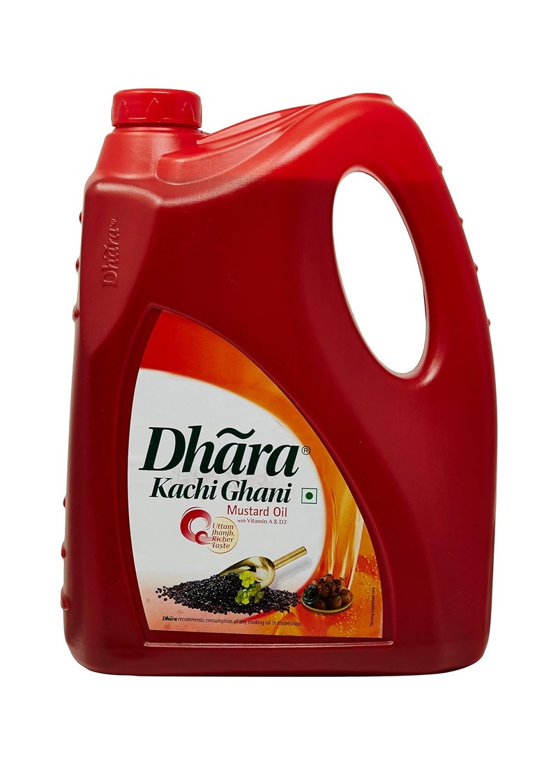 Dhara - Kachi Ghani Pure Musturd Oil - Image 1