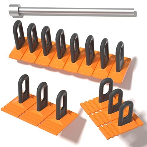 HiYi Car Dent Repair Tools Heavy Duty Paintless Repair Removal Tools Strong Dent Puller Handle Lifter Yellow Glue Tabs Powerful Body Repair Dent Remover Tool Kit for Car Dent Repair (Yellow) - Image 1