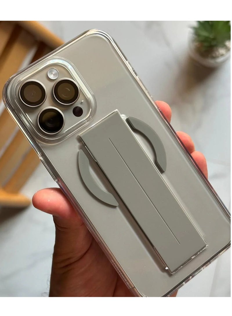 keenstone MagSafe Grip Case for iPhone 15 Pro Max - Full Protection, Anti-Yellowing Design, Screen & Camera Guard, Wireless Charging Compatible - Image 1
