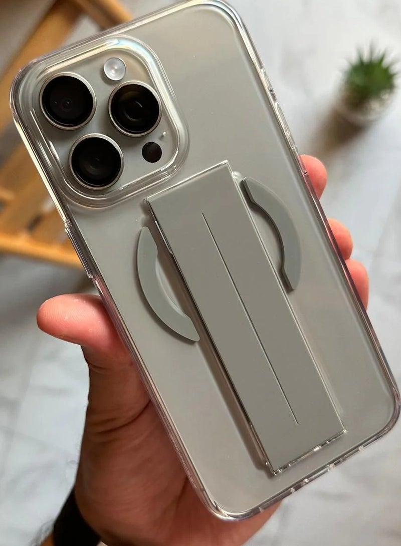 keenstone MagSafe Grip Case for iPhone 15 Pro Max - Full Protection, Anti-Yellowing Design, Screen & Camera Guard, Wireless Charging Compatible - Image 3