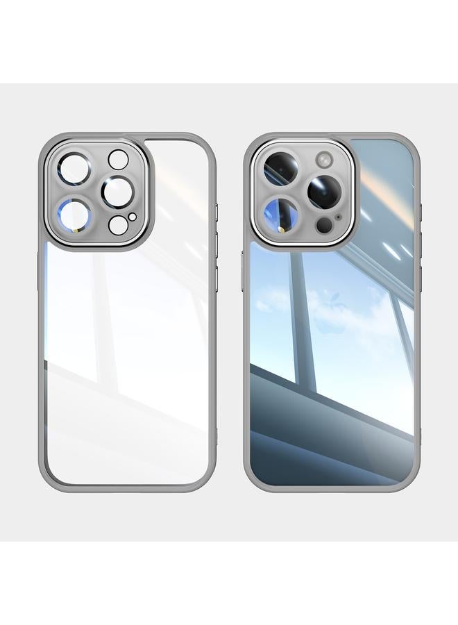 S-TOP Case For iPhone 14 Pro Acrylic Hybrid TPU Armor Shockproof Phone Case - Image 2