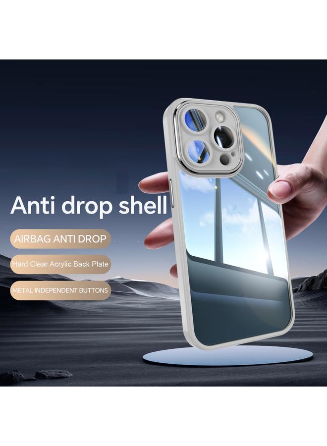 S-TOP Case For iPhone 14 Pro Acrylic Hybrid TPU Armor Shockproof Phone Case - Image 4