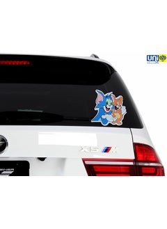 Uniq UNIq Tom and Jerry Funny Stickers Colorful Waterproof Stickers CarBikeLuggage Sticker  - Image 3