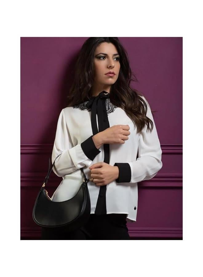 Arabest Retro Classic Hobo Clutch Shoulder Tote Clutch HandBag with Zipper Closure for Women - Image 2