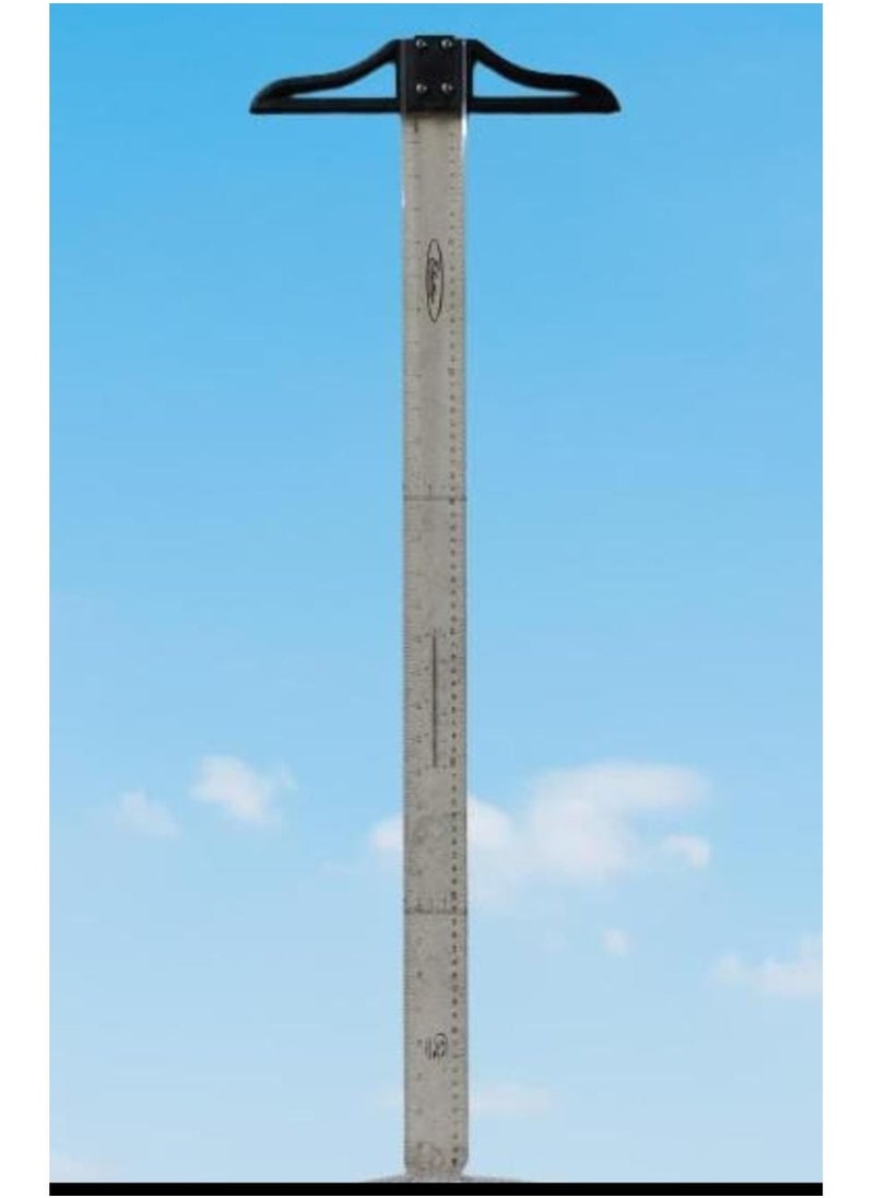 ماركة غير محددة "مسطرة حرف T شفافة 80×6 سم – دقة عالية لتصميماتك الهندسية"  - Image 2