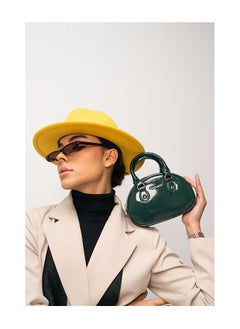 David Jones David Jones- Bean Shape Handbag for women model cm7114- The comfortable Daily Street Style Bean handbag- Vernish Type Bag for Casual stylish outfit  - Image 3