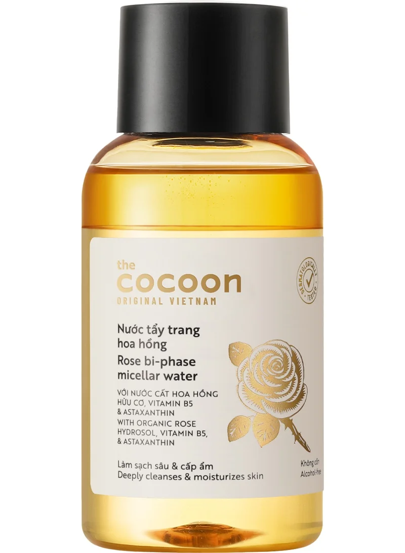 The Cocoon Original Vietnam  The Cocoon Original Vietnam Complete Rose Skincare Set, Hydrating Rose Cleanser, Bi-Phase Micellar Water, Rose Serum with HA, Aqua Gel Cream, Organic Rose Water Extract Face Care Kit, Vegan  | Best Price UAE