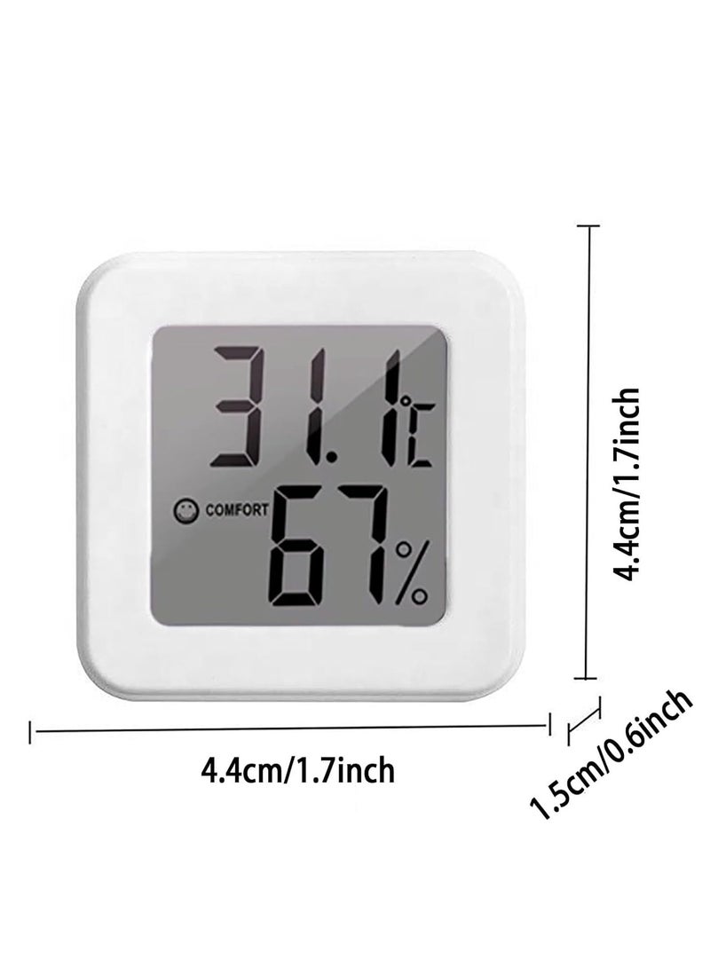Mini Digital Electronic Thermometer and Hygrometer with LCD Display, Indoor Room Temperature Monitor, Portable for Home, Car, Office, Greenhouse, and Baby Room, Easy to Read - Image 2
