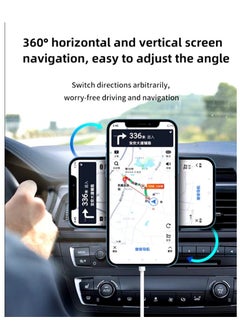 حامل وشاحن جوال مغناطيسي بتقنية الشحن السريع ماج سيف بقدرة 15 واط ويركب بفتحة التكييف - pzsku/Z00EF7019BEABE14D326CZ/45/_/1728165129/5aae933d-c400-4d43-b941-62cd5f7c794b