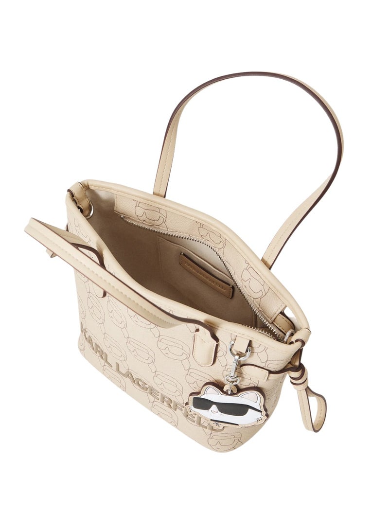 Karl Lagerfeld Paris IKON MONOGRAM Small Crossbody Bag  - Image 3