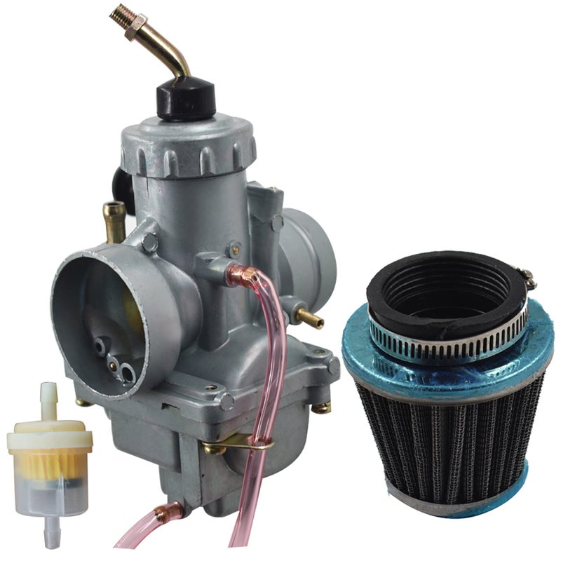 WFLNHB Carb Carburetor and Air Filter Replacement for Yamaha Blaster 200 YFS200 19881993 1995 1997 2004 2006