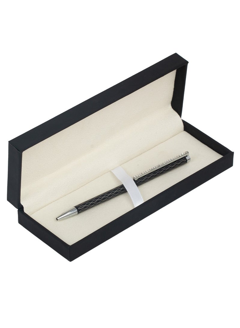 آر إس قلم مزين بالكريستال من RS - أسود - Image 4