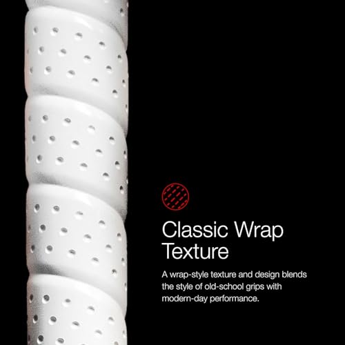 Golf Pride Tour Wrap Golf Grip - Comfortable, Durable Grip for Clubs - Classic Wrap Design with High-Tack Feel - Rubber Construction - Midsize - White - Image 5