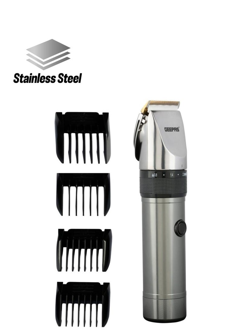 GEEPAS - Professional Cordless Hair Clipper with Rechargeable Battery - Image 1