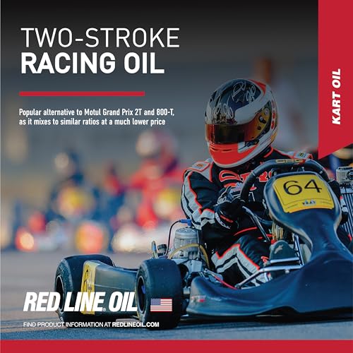 Red Line 40403 Synthetic Two Stroke Kart Oil - 16 Ounce - Image 2